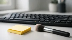 Tastatur reinigen in 2 Minuten: der Post-it-Trick gegen Krümel zwischen den Tasten