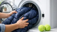 Daunenjacke waschen zu Hause: so bleibt die Füllung fluffig und klumpt nicht