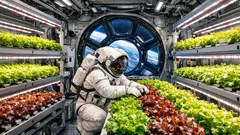 Salat im All: warum ISS-Gemüse weniger Calcium und Magnesium liefern kann