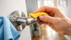 Türklinken reinigen mit Zitronenschale: der schnelle Trick gegen Fingerabdrücke und klebrige Griffe