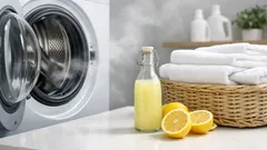 Zitronensaft in der Wäsche: so wird Weißes wieder frischer und Gerüche verschwinden