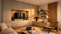 Wandgestaltung, die wirklich hilft: so nutzt du leere Wände für Stauraum und Stil