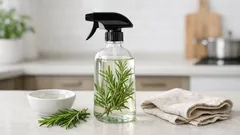 Essig-Rosmarin-Spray selber machen: einfacher DIY-Reiniger für Küche, Bad und mehr