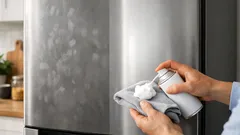 Edelstahl reinigen mit Rasierschaum: So verschwinden Fingerabdrücke in Minuten