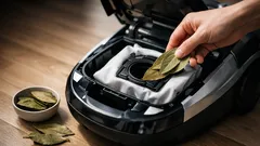 Lorbeerblätter im Staubsauger: der einfache Trick gegen muffigen Staubsaugergeruch