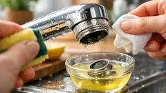 Kalk am Wasserhahn entfernen: So wird die Armatur wieder glänzend und der Strahl kräftig