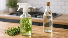 DIY-Allzweckreiniger mit Rosmarin und Essig: einfaches Rezept für frische Sauberkeit