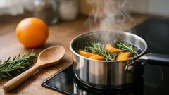 Rosmarin und Orange aufkochen: so wirkt der Duft-Sud wirklich und so gelingt er