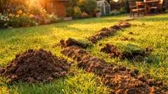 Löcher im Rasen: So findest du heraus, welches Tier nachts im Garten wühlt