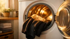 Plastikbeutel im Trockner: hilft der Trick wirklich gegen statische Aufladung und Tierhaare