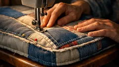 Sitzkissen nähen: einfache Schritt-für-Schritt-Anleitung für Anfänger