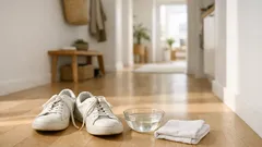 Weiße Sneaker reinigen mit Essig: So werden sie wieder strahlend sauber