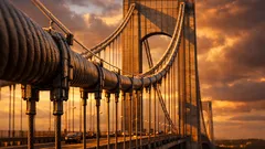 Die längste Hängebrücke der Welt: warum die Hauptspannweite mehr zählt als 10,03 Kilometer