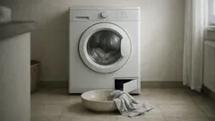 Waschmaschine stinkt oder pumpt nicht ab? So reinigst du den Flusenfilter in 10 Minuten